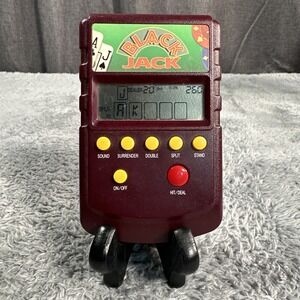 Radio Shack Electronic BlackJack Handheld Game (Model 60-2695) Tested Gambling